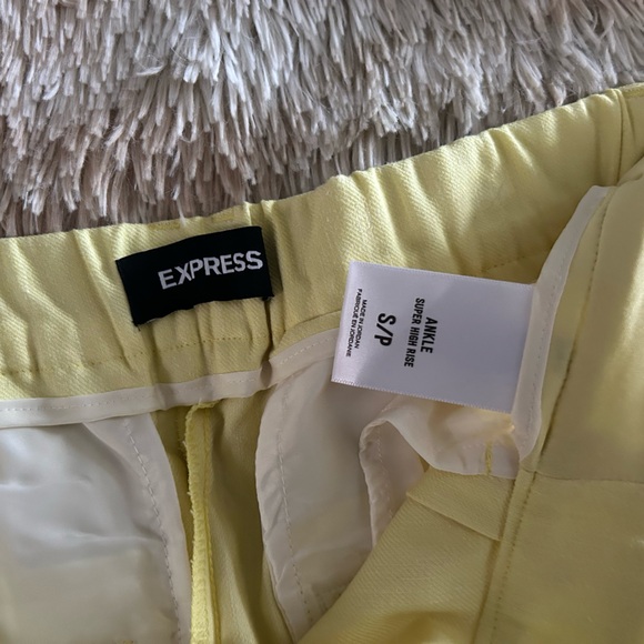 Express Super High Rise Ankle Pants - Picture 2 of 4